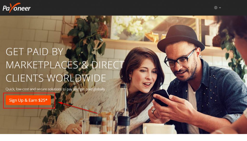 Payoneer วิธีสมัคร